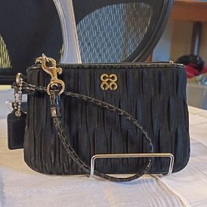 Coach Black Wristlet
